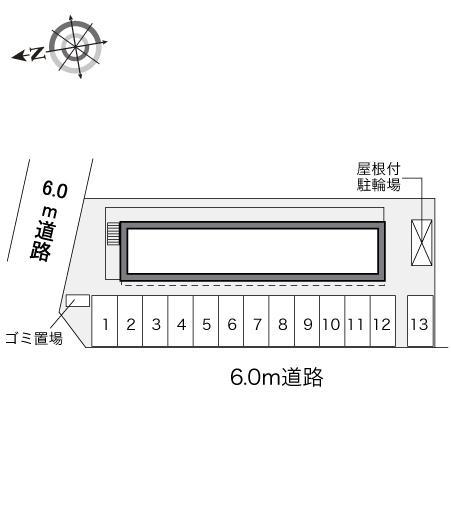 MKプラザ(34585)の駐車配置図
