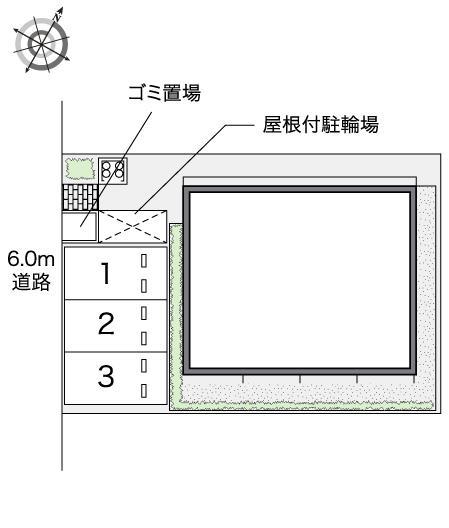 アヴニール(44695)の駐車配置図
