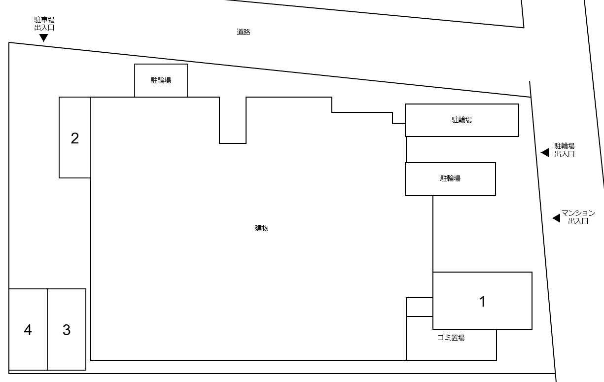 フュージョナル上十条の駐車配置図