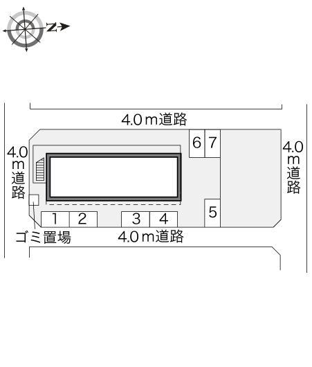蔵ノ前(22319)の駐車配置図