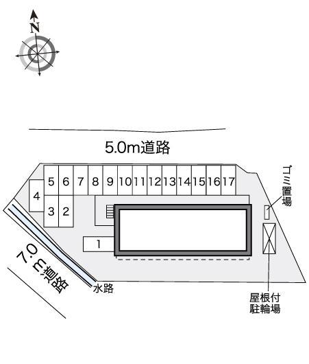 キュプロス(41522)の駐車配置図
