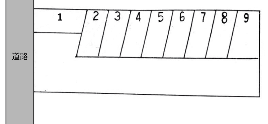 スマイルパーク40号の駐車配置図