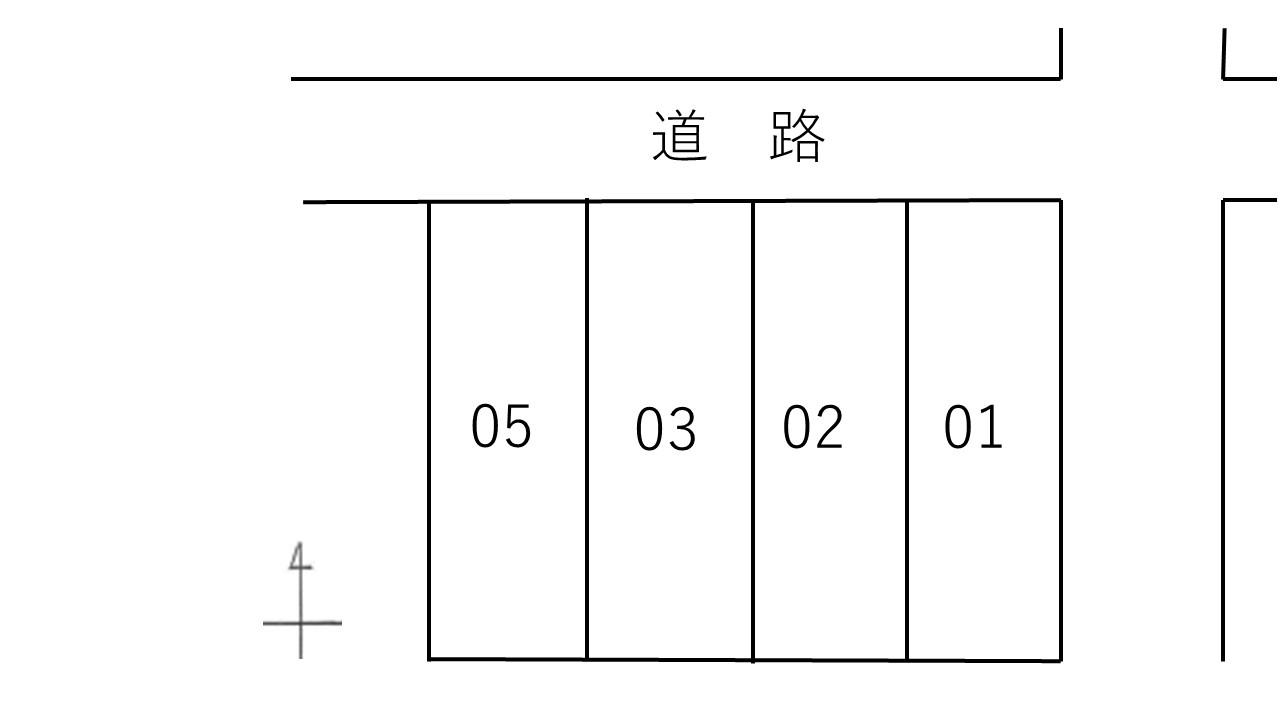 Hiパーキングの駐車配置図