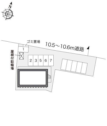 大栄(18250)の駐車配置図