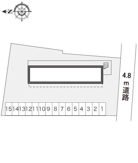 内丸(16552)の駐車配置図