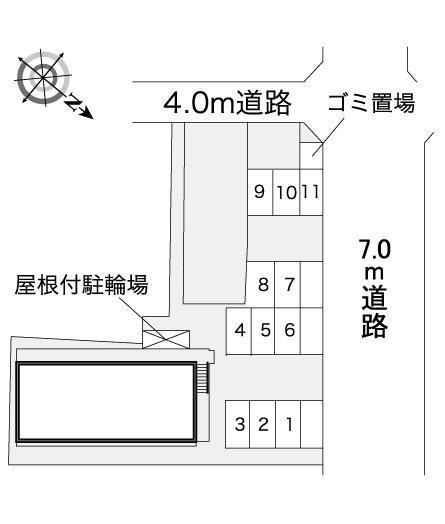 藤木(25104)の駐車配置図