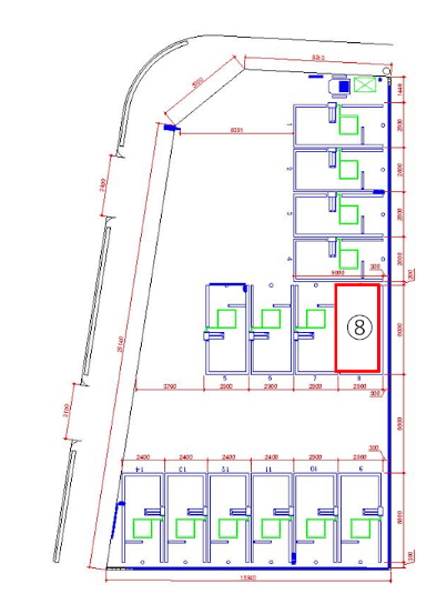 平針第2の駐車配置図