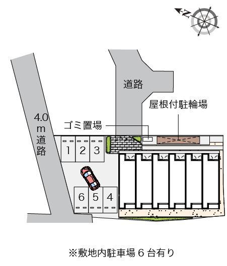 茜(53892)の駐車配置図