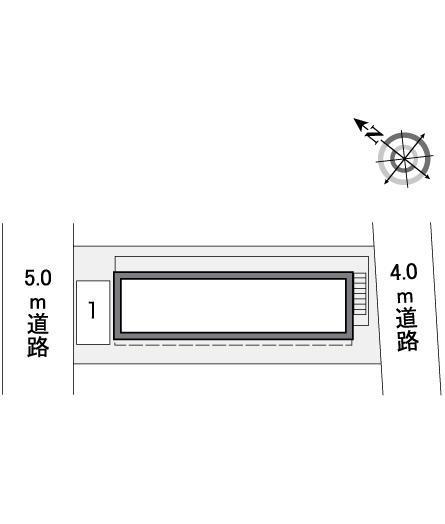 イースト成瀬(39380)の駐車配置図