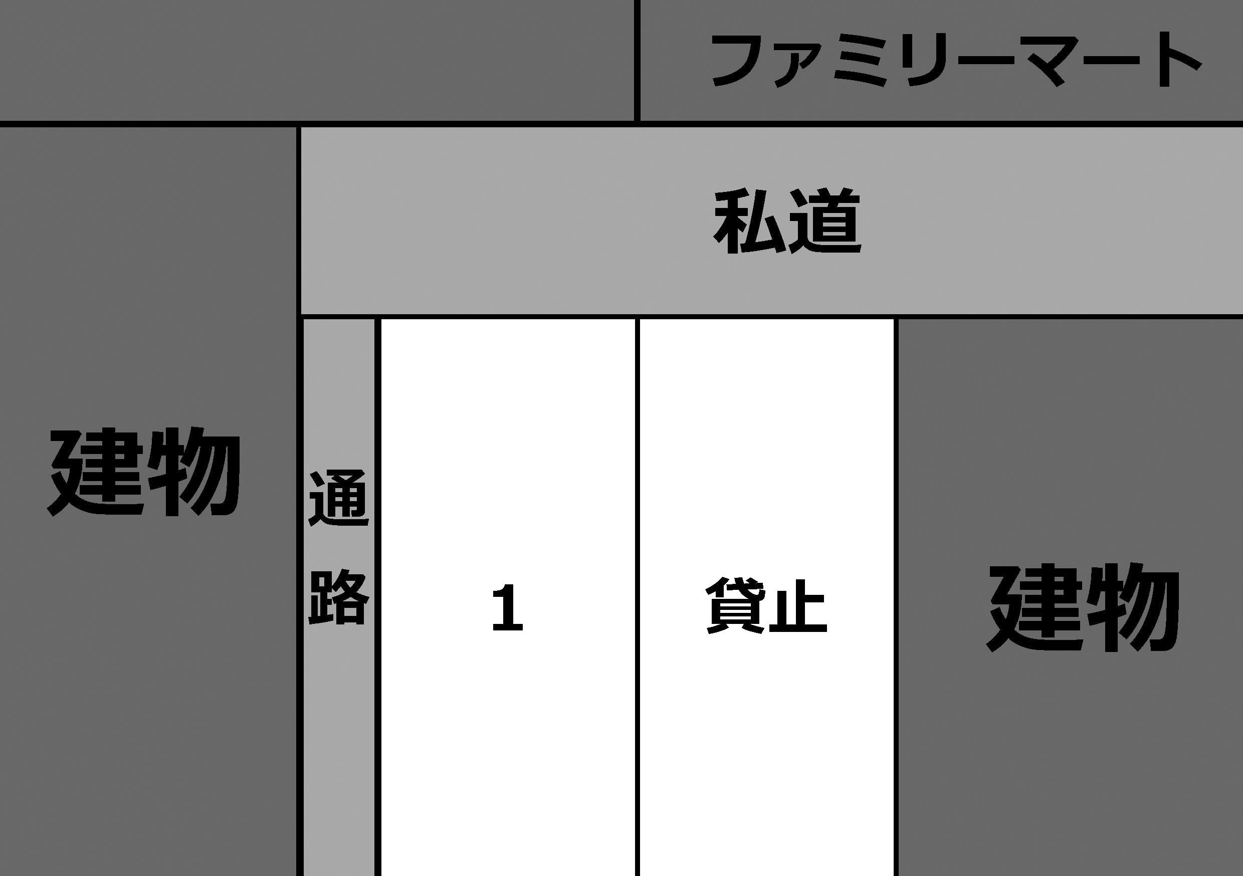 東矢口31013駐車場の駐車配置図