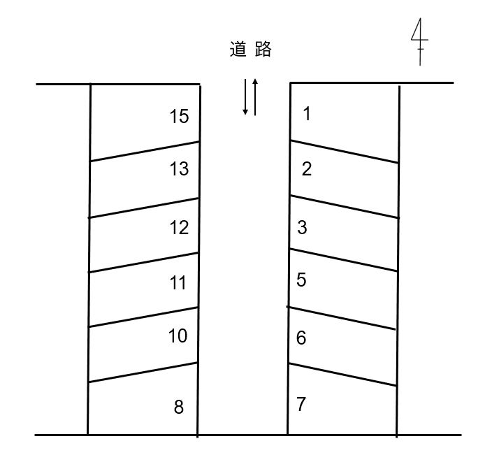 P31の駐車配置図