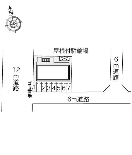 夢心地(24583)の駐車配置図