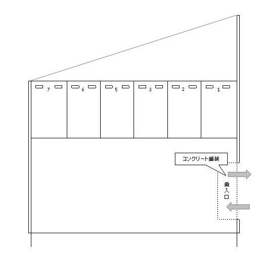 J-587の駐車配置図