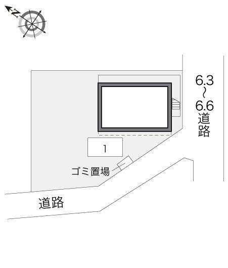 グローリーA(16435)の駐車配置図