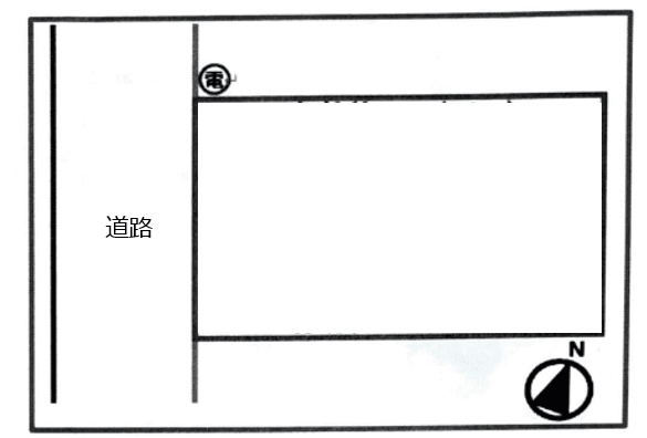 長溝駐車場の駐車配置図