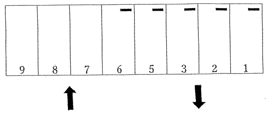 パーキング郷東の駐車配置図