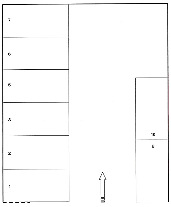 241の駐車配置図