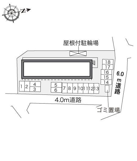 ロワイヤルステージ(33566)の駐車配置図