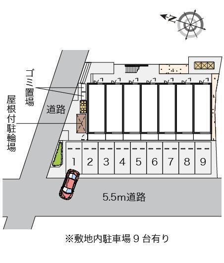 別府Ⅱ(46397)の駐車配置図