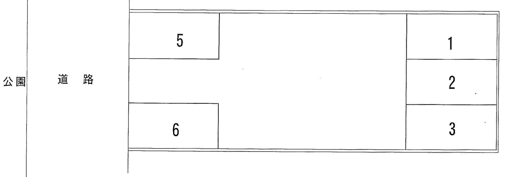 グリーンパーキング押野の駐車配置図
