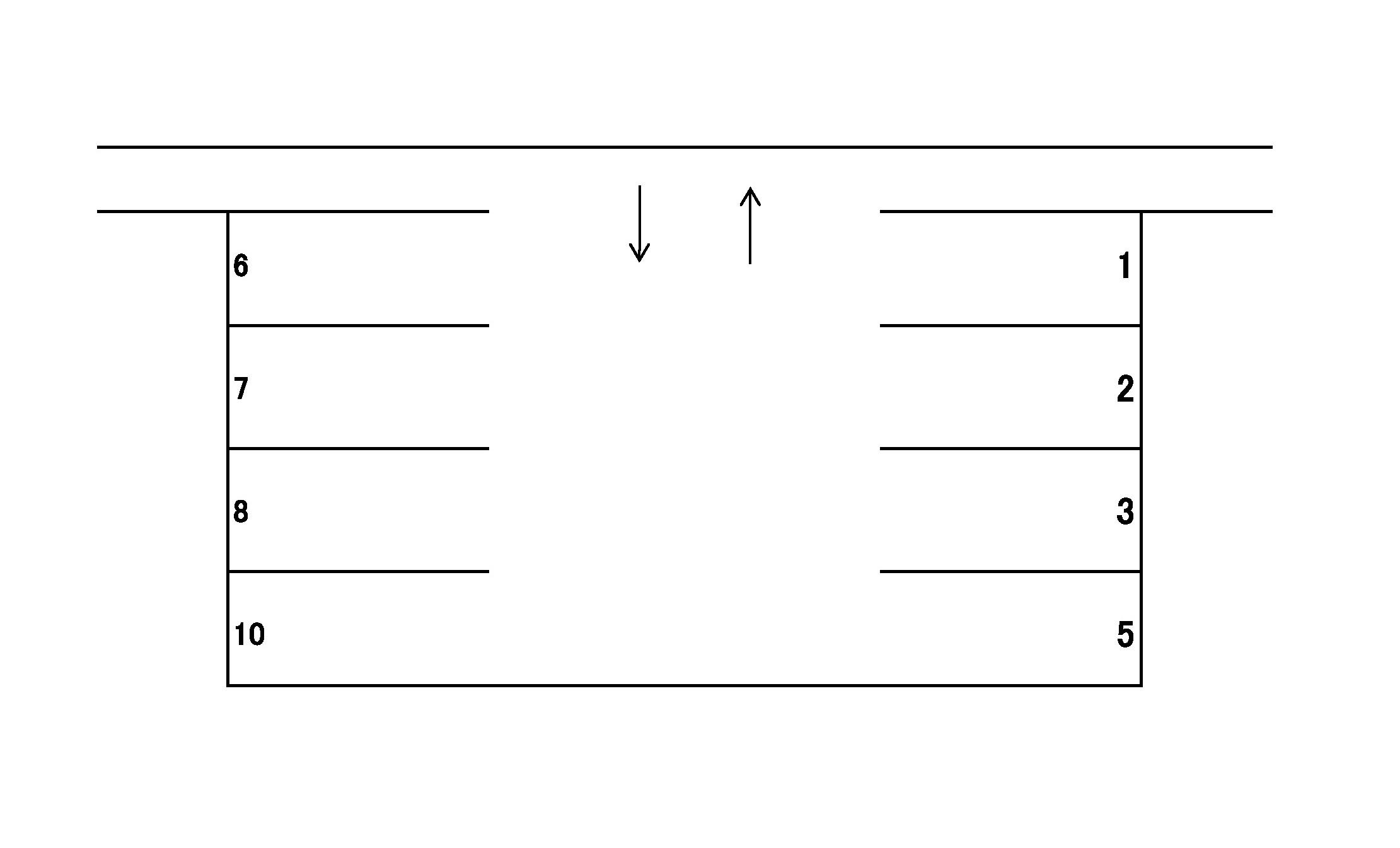 J-188の駐車配置図