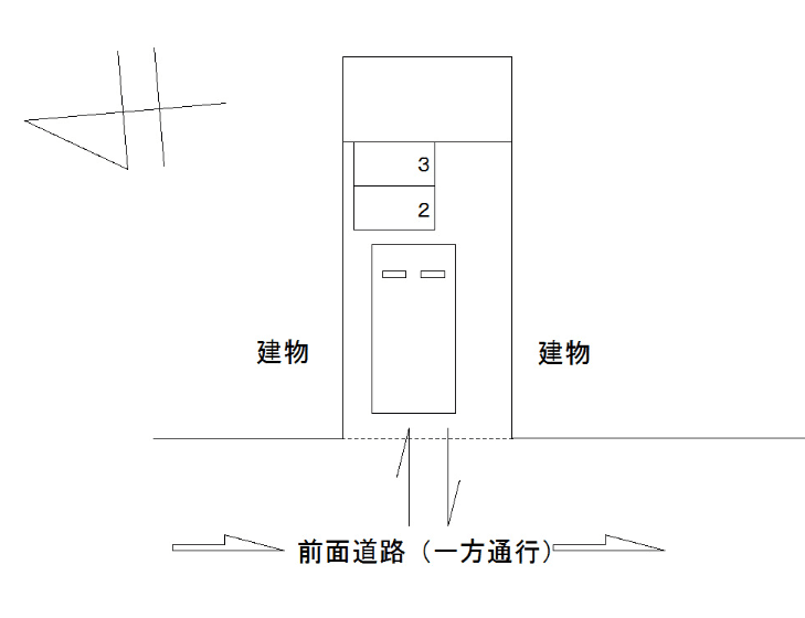 FK池袋2丁目バイク駐車場の駐車配置図