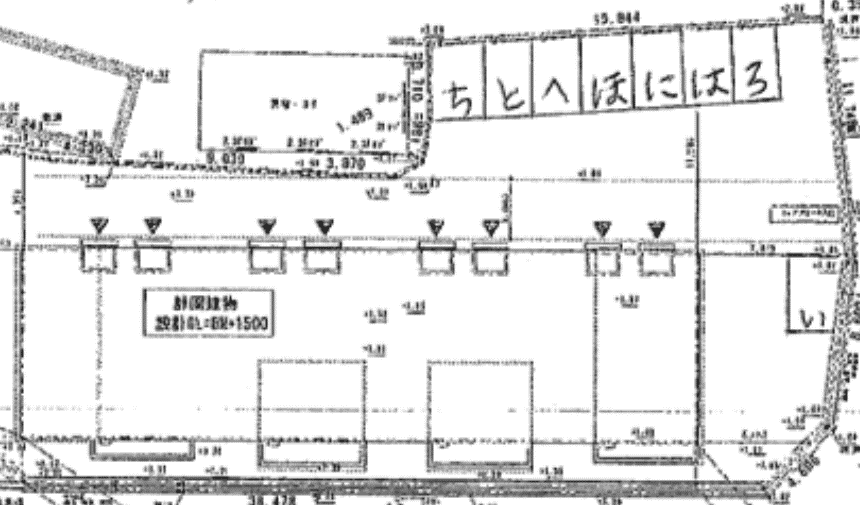 ラスタートゥリーの駐車配置図
