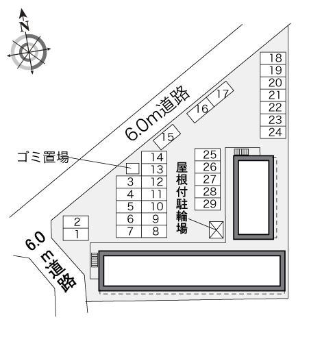 カスティージョ(31144)の駐車配置図