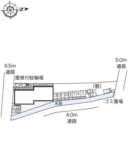 じんすい ひかり(46134)の駐車配置図