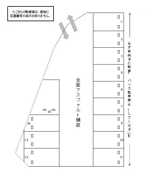 J-385の駐車配置図