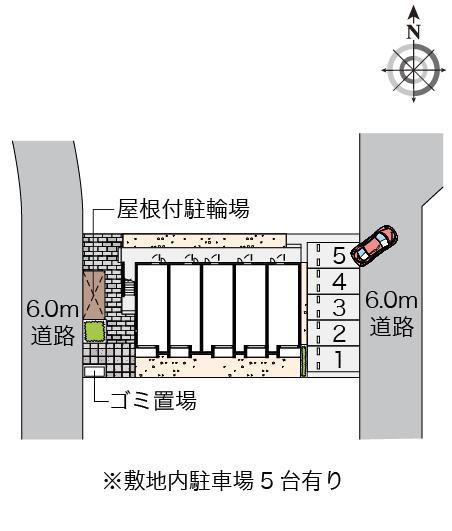 ミランダルミエール(55929)の駐車配置図
