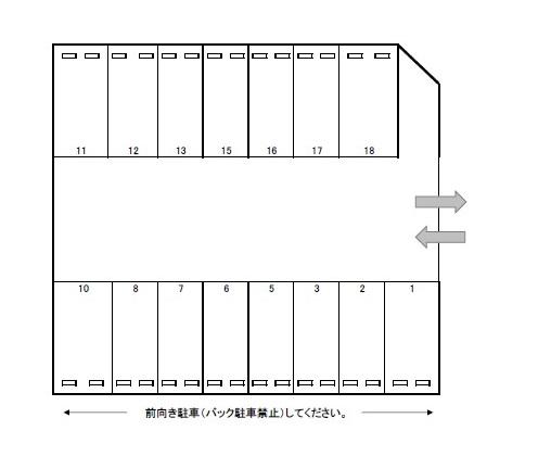J-910の駐車配置図
