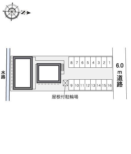 浪華Ⅱ(33828)の駐車配置図