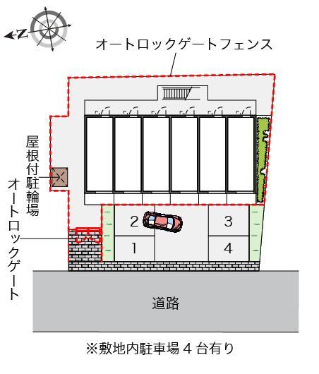 JN A(44968)の駐車配置図