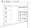 第2富永パーキングの駐車場