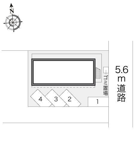 SORAI2000(14761)の駐車配置図