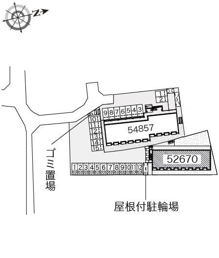 NISHIDA(52670)の駐車配置図