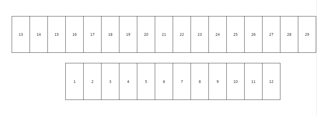 高台ガレージの駐車配置図