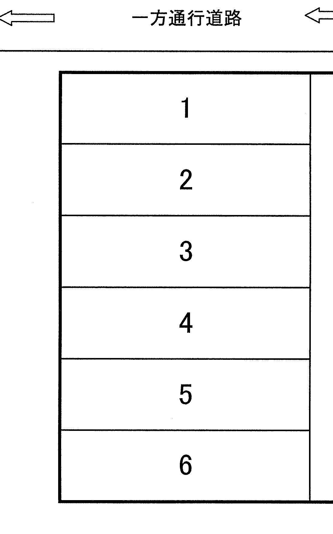 ジョイフル桜通りNO、2パーキングの駐車配置図