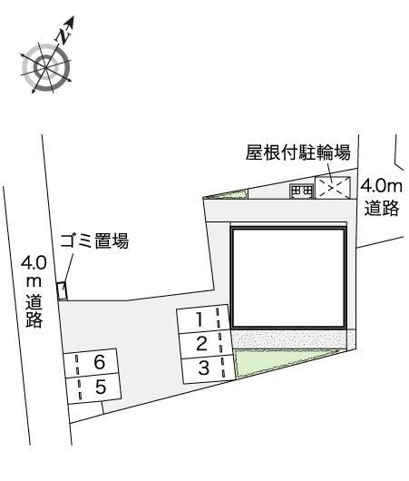 福岡(44651)の駐車配置図