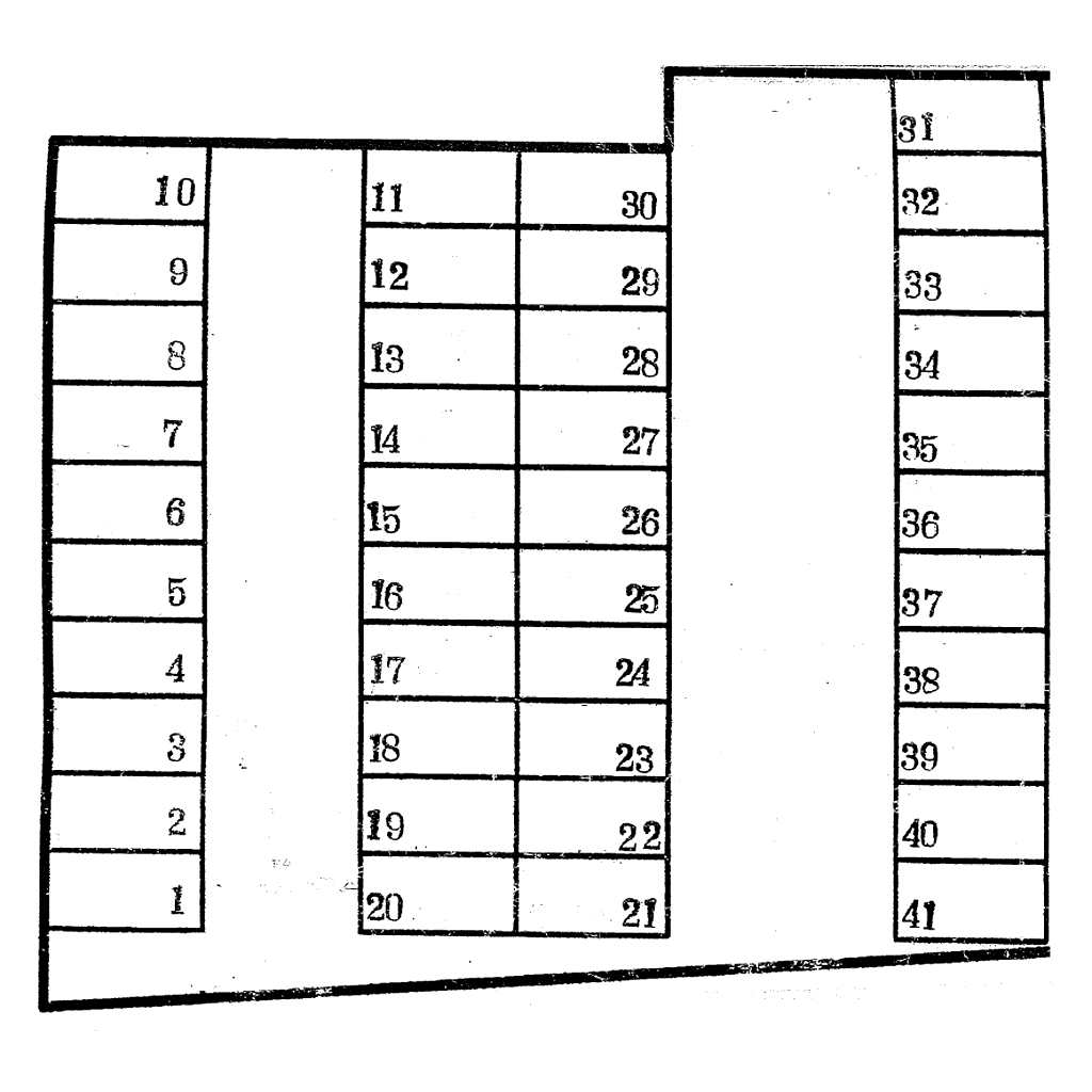 パールパーキングの駐車配置図