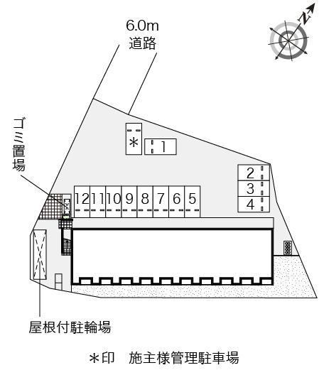 フザンリード(53375)の駐車配置図