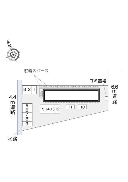 リブェール(10948)の駐車配置図