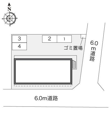 100(23336)の駐車配置図