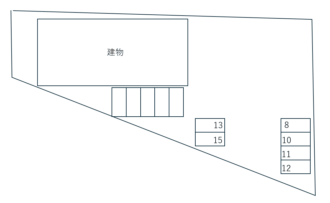 ラヴィ・ドリーム 敷地外駐車場の駐車配置図