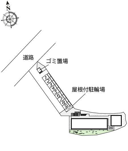 八景(39587)の駐車配置図