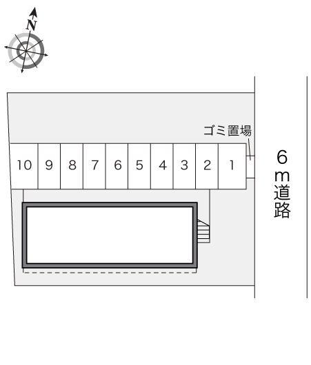君ヶ塚(15664)の駐車配置図