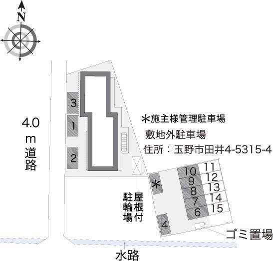 MOMOⅡ(28877)の駐車配置図