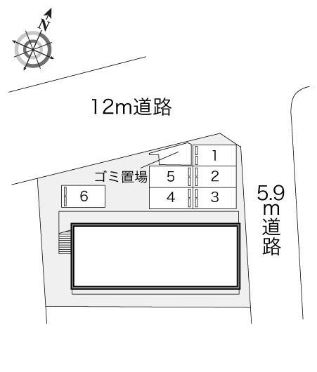 GREATRIVER(17841)の駐車配置図