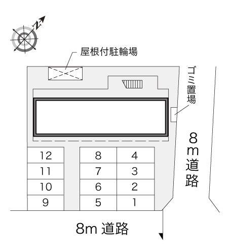 シティパル(15966)の駐車配置図